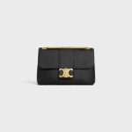 MEDIUM CELINE VICTOIRE BAG IN SUPPLE CALFSKIN BLACK